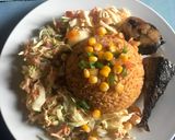 A picture of step 6 of Party jollof rice.