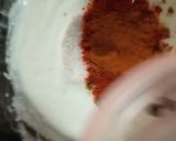 A picture of step 3 of Mutton Badami qorma.