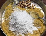 A picture of step 6 of Sattu Ladoo / Roasted Gram Flour Ladoo.