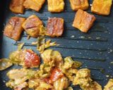 A picture of step 3 of Tandoori paneer tikka grill.