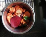 Beet carrot jouice recipe step 2 photo