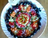 A picture of step 9 of Flower salad.