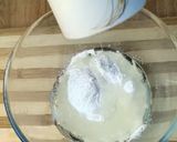 A picture of step 2 of Zebra Chocolate Cake.