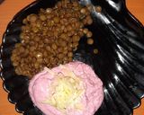 A picture of step 3 of Desi Dream 2.-Lentils, Beetroot and Potatoe.