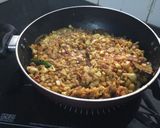 A picture of step 4 of Bhetki Macher Ghanto/ Barramundi  Fish with Vegetables.