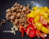 甜椒雞丁的食譜步驟2照片