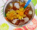Hình bước làm 4 của món Sâm bí đao,bông cúc
