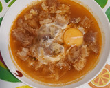 Foto del paso 4 de la receta: Sopas escaldadas de pan y huevo con caldo de jamón serrano