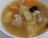 A picture of step 12 of Shark's fin melon soup.