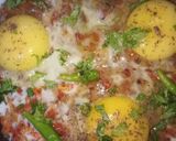 A picture of step 4 of Afghani Omelette.