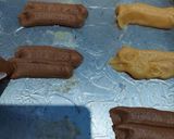 Foto langkah ke 2 dari resep Kue lidah kucing (tanpa cetakan, tanpa mixer).