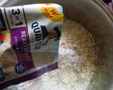 Gambar langkah 1 resipi Lempeng Roll Berry Oat.