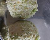 A picture of step 11 of Raw banana stuffed cheesy bombs.