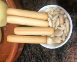 Foto del paso 7 de la receta: Rape en salsa con gambones y patata panadera
