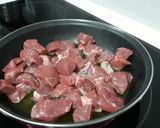 A picture of step 1 of Beef Stew in Crock Pot.