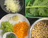 Foto langkah ke 1 dari resep Mediterranean Bean Soup / Sup kacang pinto dan chickpeas / kacang arab.