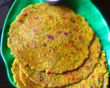 A picture of step 5 of Bajra cauliflower roti.