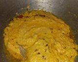A picture of step 5 of Kaju currey (Jain).