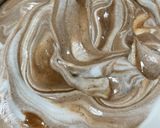 Hình bước làm 1 của món Castella chocolate