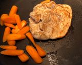 Hình bước làm 2 của món Ức gà áp chảo với giấm balsamic -Eatclean