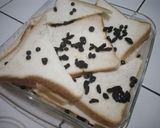 Foto langkah ke 2 dari resep Puding Roti Tawar Bakar.
