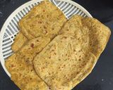 A picture of step 7 of Potato Paratha (No stuffing).