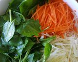 Une image de l'étape 2 de Salades 3 Légumes au beurre cacahuètes.