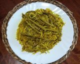 Foto del paso 8 de la receta: Revuelto de quinoa con gulas y espárragos verde en conserva