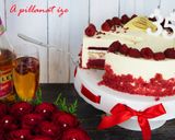 Vörös bársony mousse torta recept fázis 13 fotója