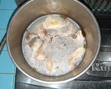 Foto langkah ke 2 dari resep Telur, Ayam & Kembang Tahu Masak Kecap.