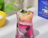 Foto langkah ke 5 dari resep Es Campur Jadul Kolang Kaling Kelapa Cincau Tape & Selasih.