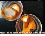 A picture of step 4 of Mawa mango Roll.