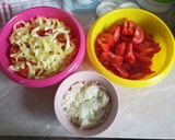 Lecsó egyszerűen recept fázis 1 fotója