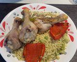 Foto del paso 5 de la receta: Pollo asado con verduras
