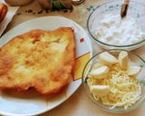 Krumplis lángos 🥔🧄🧀🧂🍻 recept fázis 6 fotója