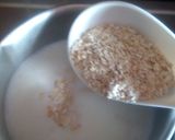 A picture of step 1 of Dates oat meal.