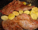 Foto del paso 3 de la receta: Conejo asado con patatas al pimentón