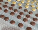 A picture of step 3 of Marble Cookies.