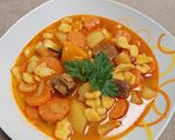 Gulyásleves házi csipetkével recept fázis 6 fotója