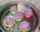 Foto langkah ke 6 dari resep Bolu Kukus Ubi Ungu.