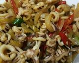 Foto langkah ke 3 dari resep Cumi saus tiram.
