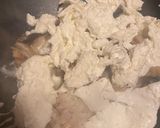 Une image de l'étape 2 de Linguines, cèpes et Mozza.