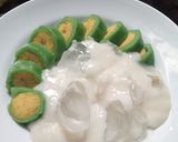 Foto langkah ke 7 dari resep Es Pisang Ijo Makassar #PR_RecookMinTradisional.