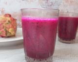 Foto langkah ke 3 dari resep Jus Buah Naga Merah.