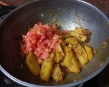 A picture of step 2 of આલુ પાલક.(Aloo Palak Recipe in Gujarati).