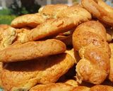 Φωτογραφία βήματος 3 της συνταγής 🐣🍃 Πασχαλινά κουλουράκια Σμυρνέικα με αλισίβα!!!🍃🐣