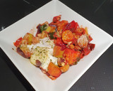 Foto del paso 3 de la receta: Verduras al horno con huevo al vapor