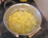 Gombás szívpörkölt, krumpligombóccal recept fázis 5 fotója