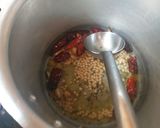 A picture of step 1 of Palak Dal.