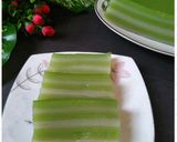 Foto langkah ke 7 dari resep Lapis Pepe Pandan (lapis kanji).